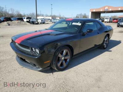 2012 Dodge CHALLENGER, черный — VIN 2C3CDYAG0CH294760, Copart