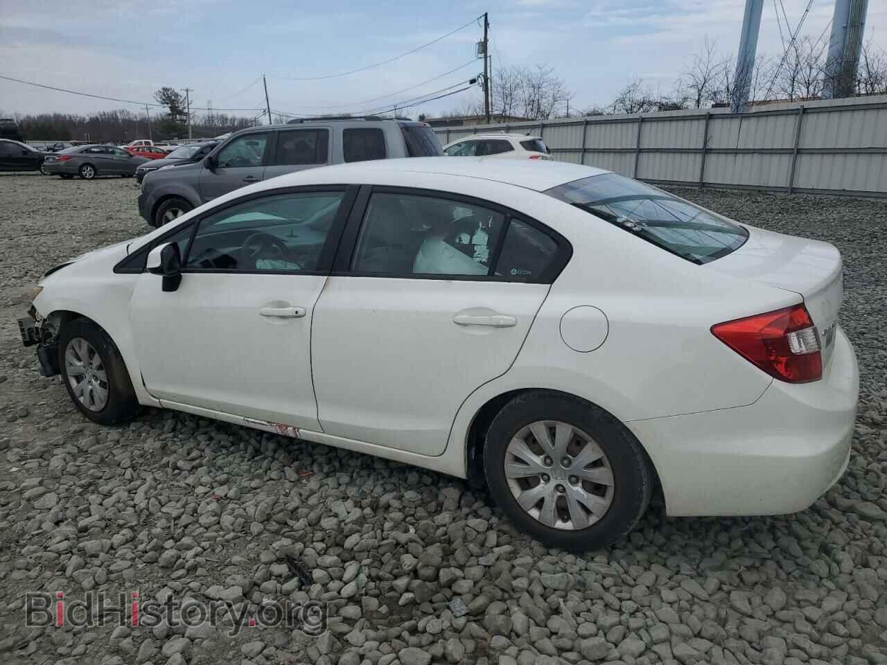 2012 HONDA CIVIC - VIN: 2HGFB2F59CH562144 - Фото 2