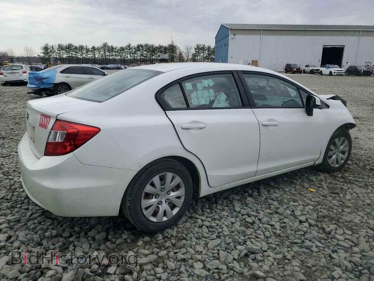 2012 HONDA CIVIC - VIN: 2HGFB2F59CH562144 - Фото 3