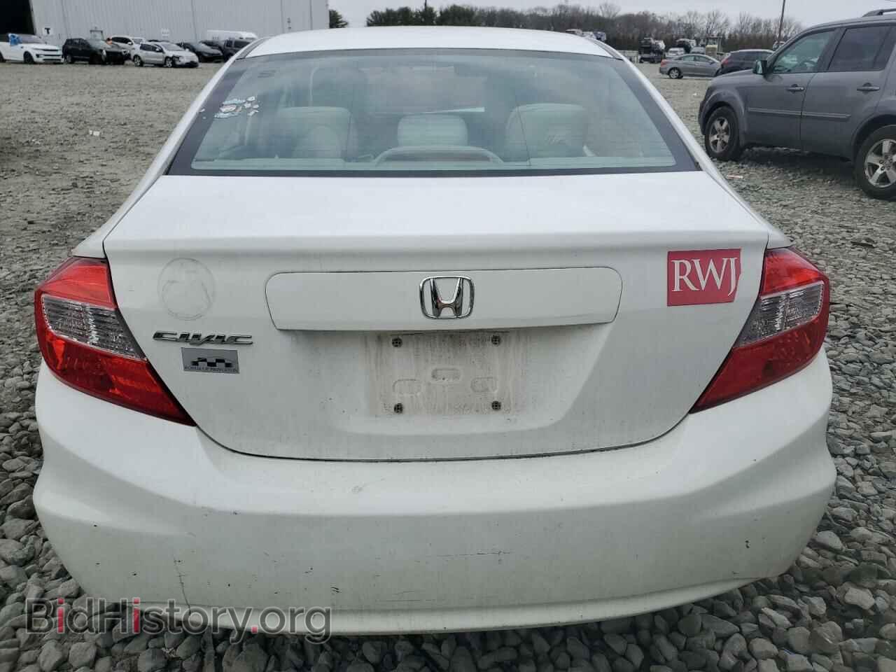 2012 HONDA CIVIC - VIN: 2HGFB2F59CH562144 - Фото 6