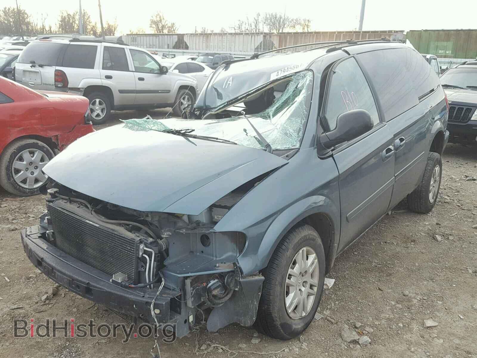 2005 DODGE CARAVAN - VIN: 2D4GP24R75R123082 - Фото 2
