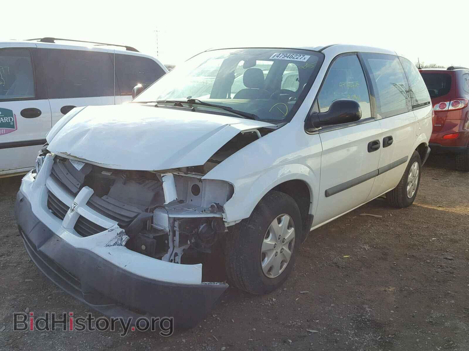 2007 DODGE CARAVAN - VIN: 1D4GP25B77B149734 - Фото 2