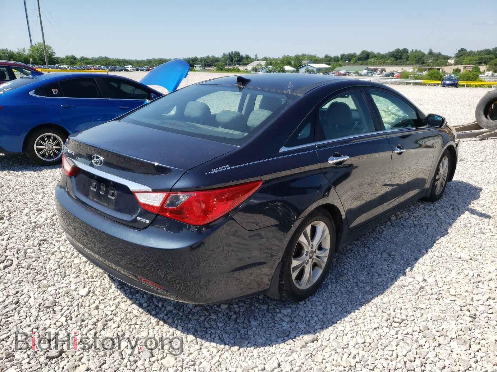 2013 HYUNDAI SONATA - VIN: 5NPEC4ACXDH521376 - Фото 4