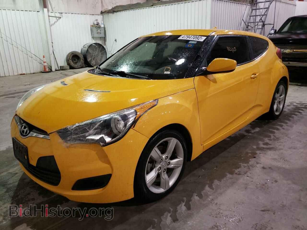 2013 HYUNDAI VELOSTER - VIN: KMHTC6AD3DU145228 - Фото 2