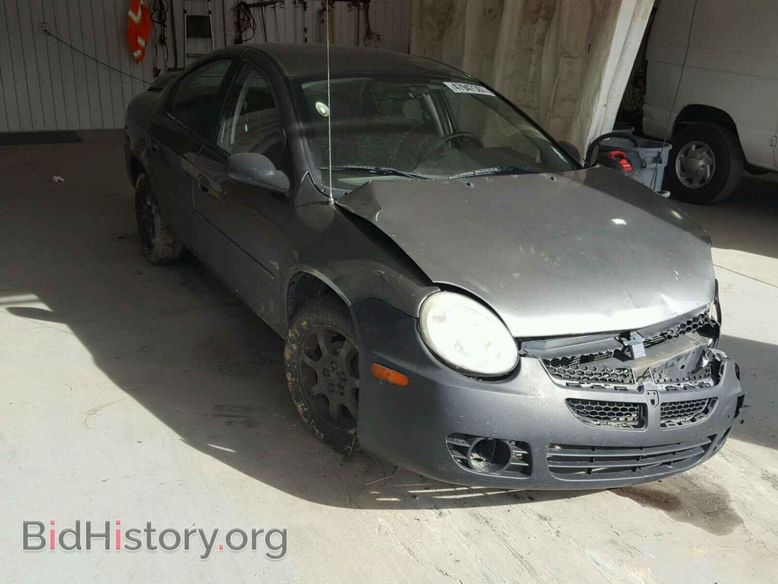 Photo 1B3ES56C85D122945 - DODGE NEON 2005