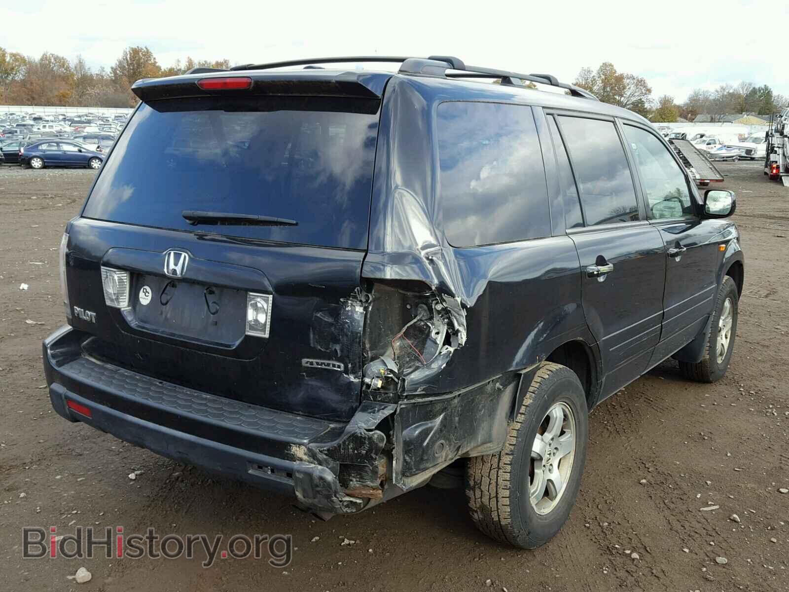 2006 HONDA PILOT - VIN: 2HKYF18556H553391 - Фото 4
