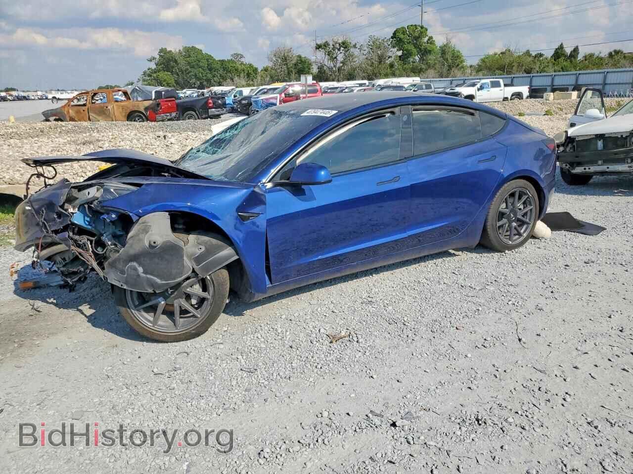 Photo 5YJ3E1EA1MF045381 - TESLA MODEL 3 2021
