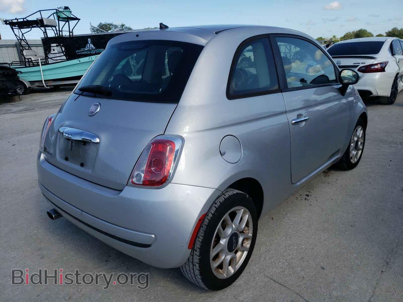 2012 FIAT 500 - VIN: 3C3CFFAR4CT297765 - Фото 4