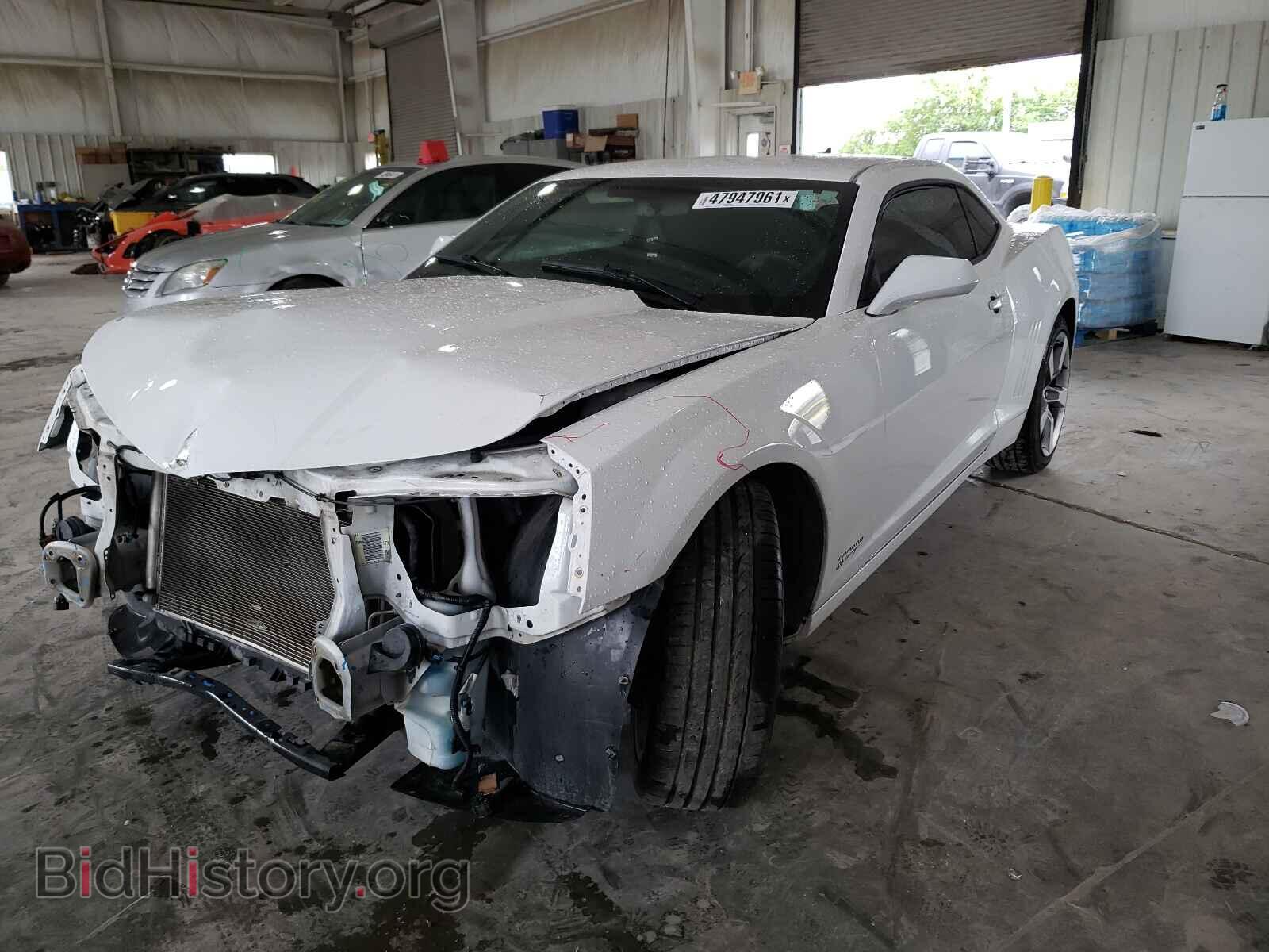 2014 CHEVROLET CAMARO - VIN: 2G1FA1E32E9195444 - Фото 2