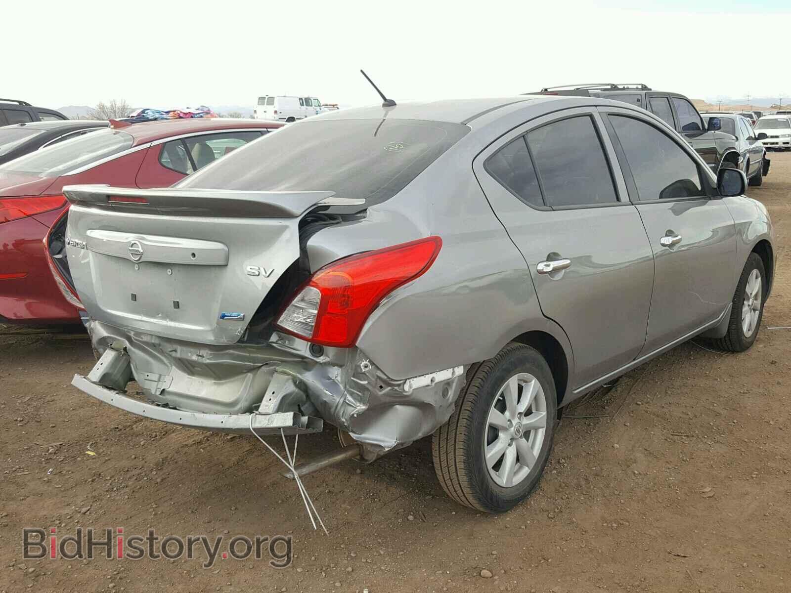 2014 NISSAN VERSA - VIN: 3N1CN7AP1EL865916 - Фото 4