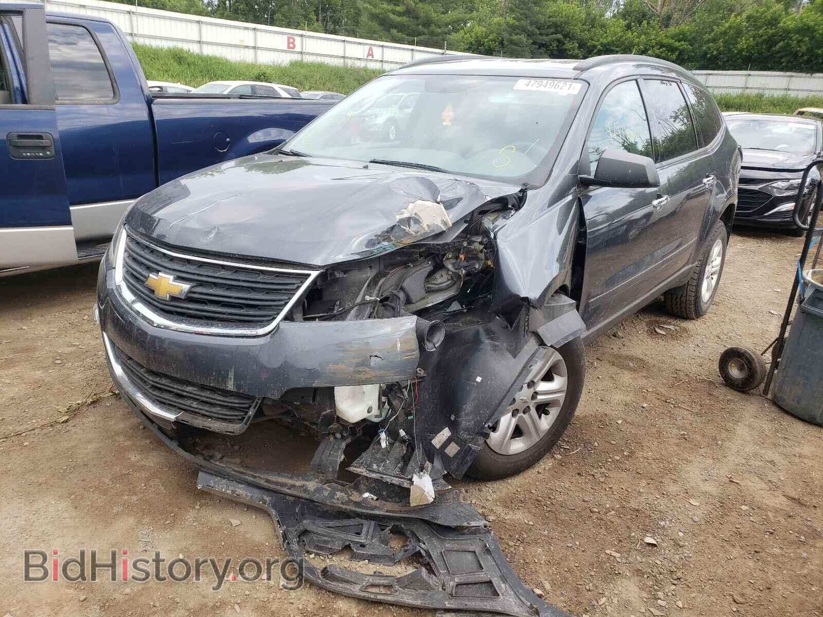 2014 CHEVROLET TRAVERSE - VIN: 1GNKRFED8EJ184559 - Фото 2