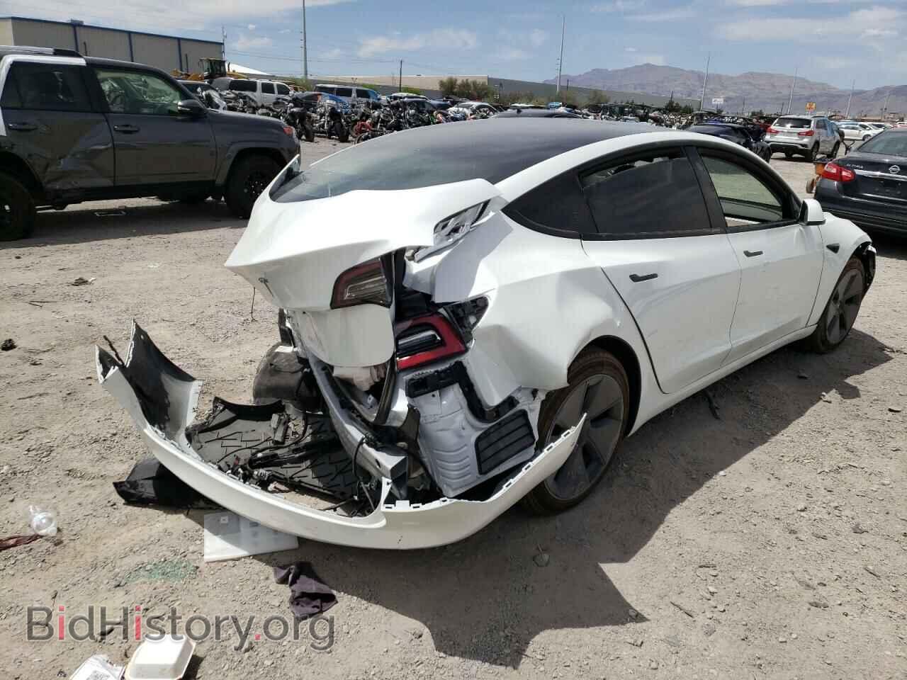 2022 TESLA MODEL 3 - VIN: 5YJ3E1EA8NF112236 - Фото 4