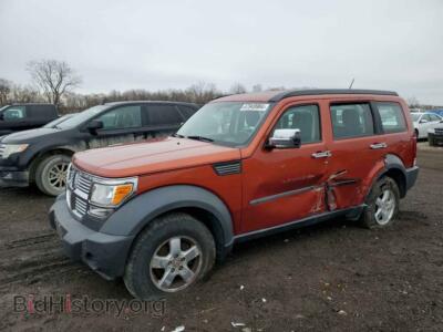 2008 Dodge NITRO SXT, orange — VIN 1D8GU28K58W153830, Copart