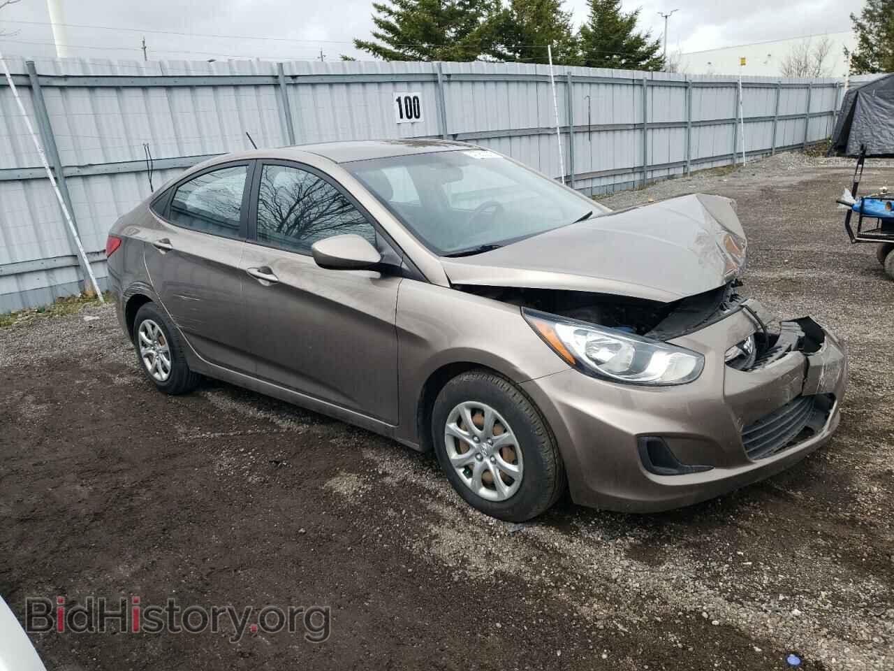 2013 HYUNDAI ACCENT - VIN: KMHCT4AE3DU553953 - Фото 4