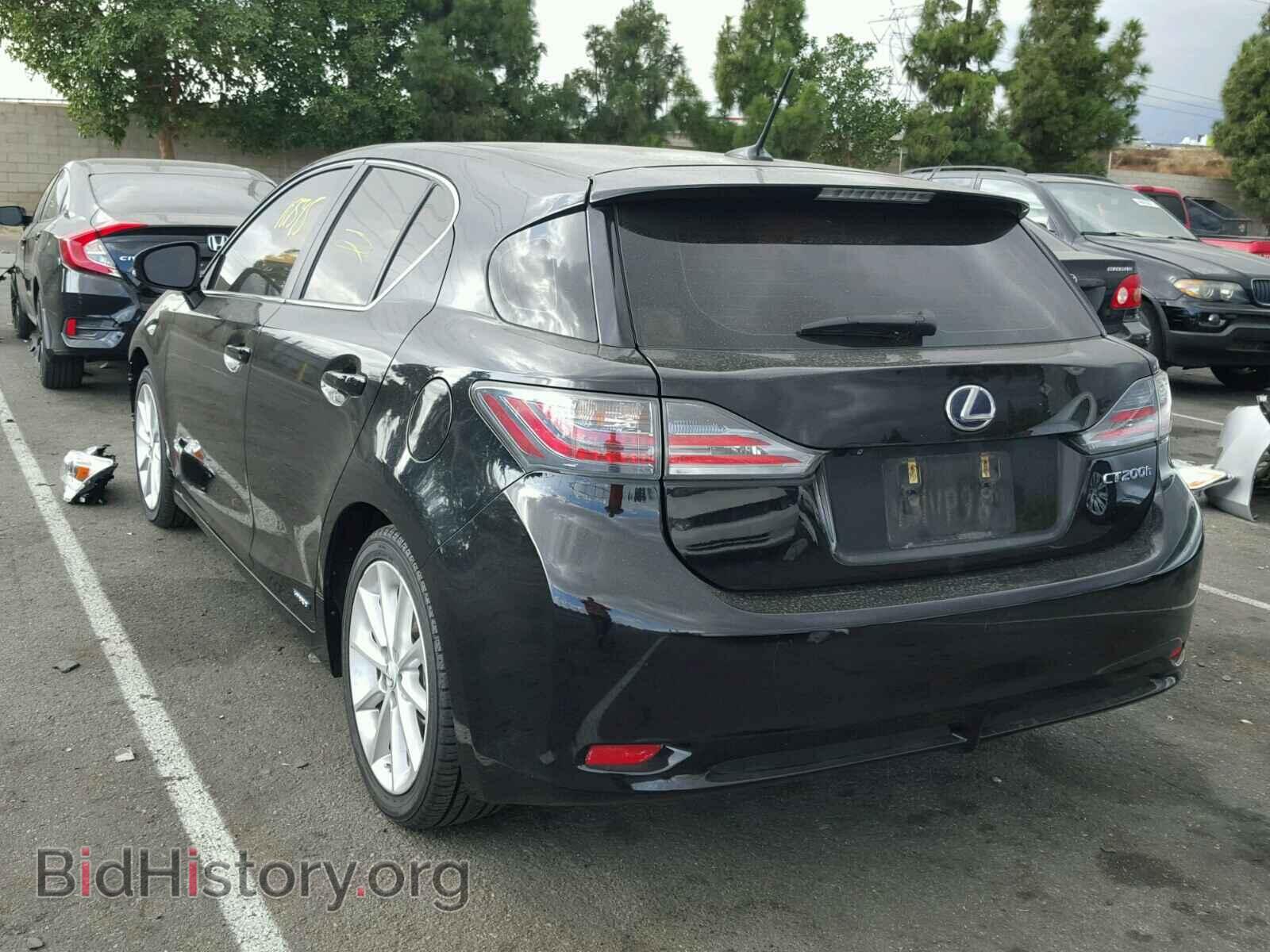2011 LEXUS CT 200 - VIN: JTHKD5BH4B2007584 - Фото 3
