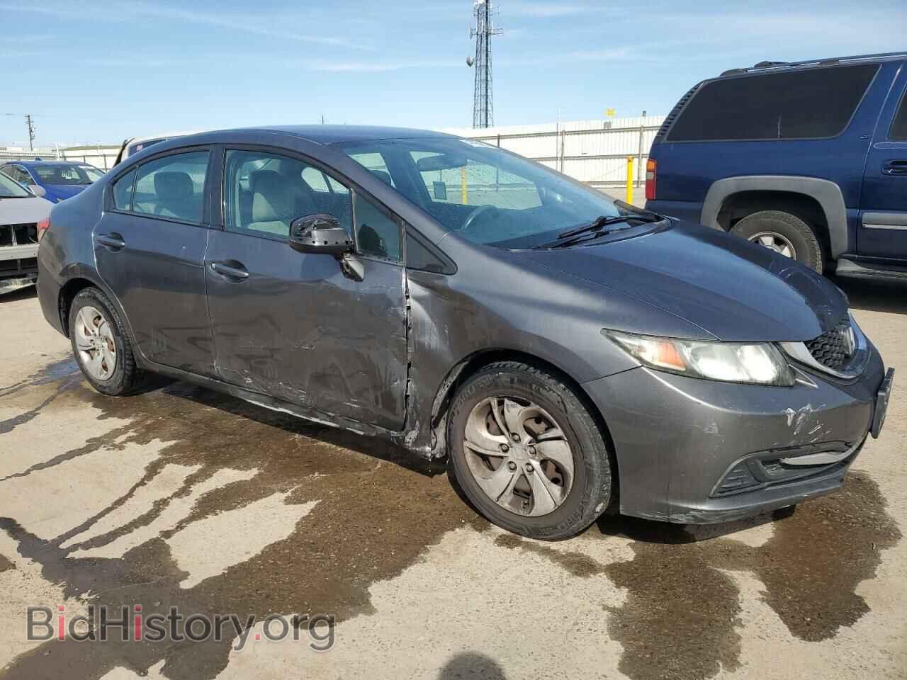 2013 HONDA CIVIC - VIN: 19XFB2F5XDE257683 - Фото 4
