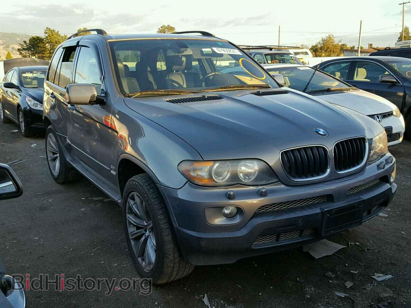 Photo 5UXFA13536LY43703 - BMW X5 2006