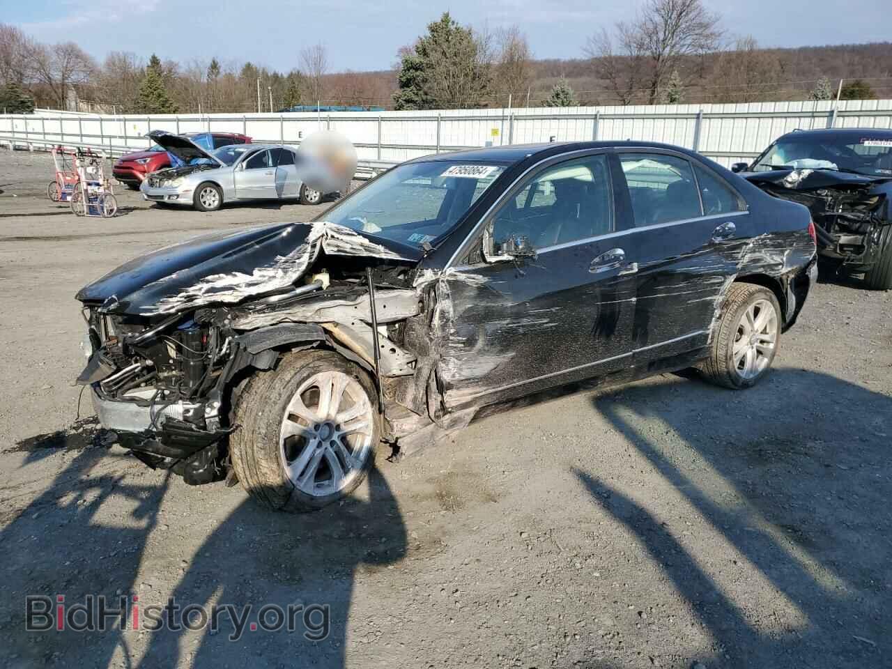 Photo WDDGF8AB7DR250256 - MERCEDES-BENZ C-CLASS 2013