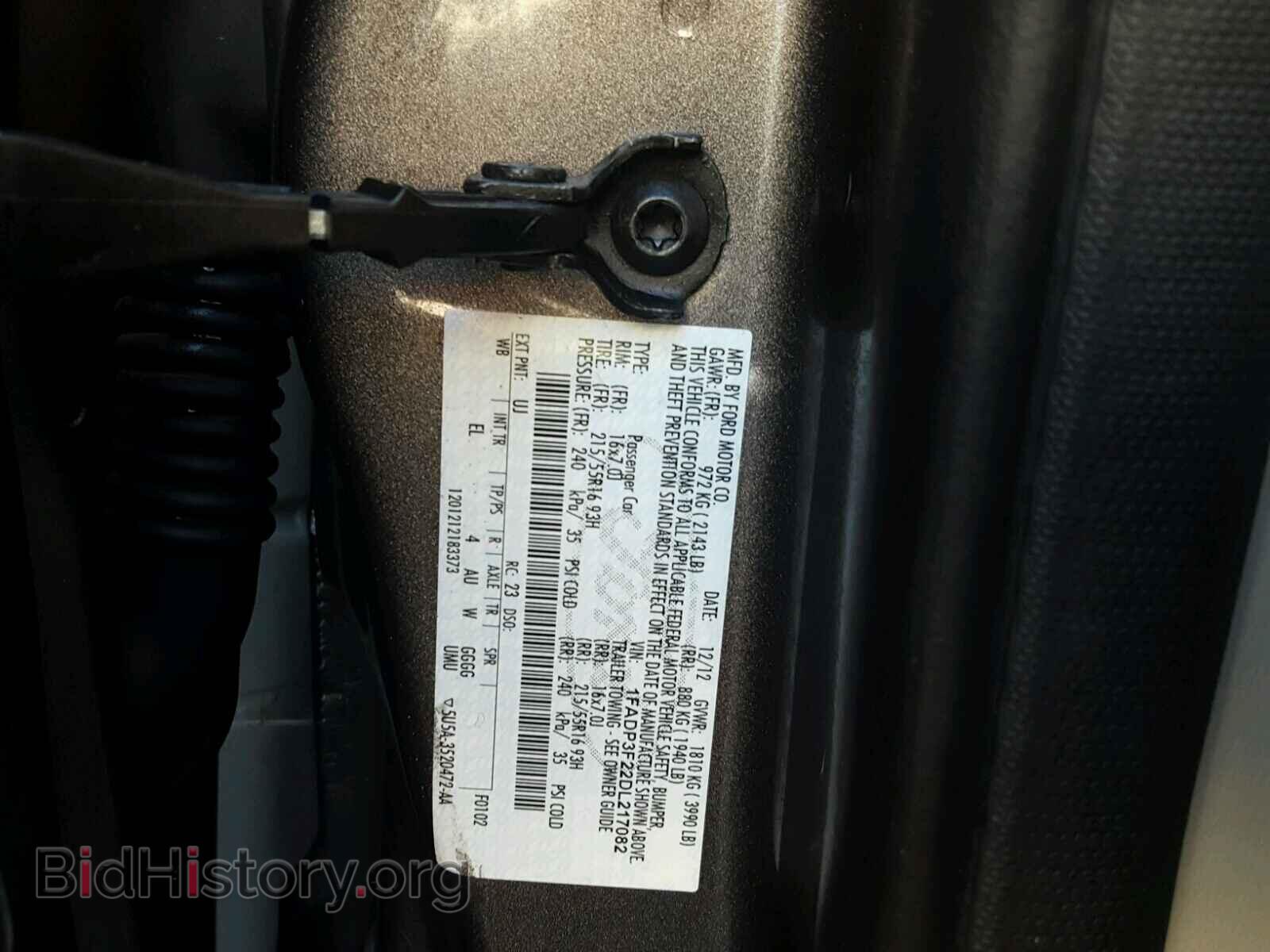 2013 FORD FOCUS - VIN: 1FADP3F22DL217082 - Photo 10