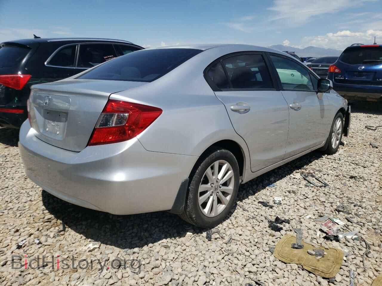 2012 HONDA CIVIC - VIN: 2HGFB2F84CH309372 - Фото 4