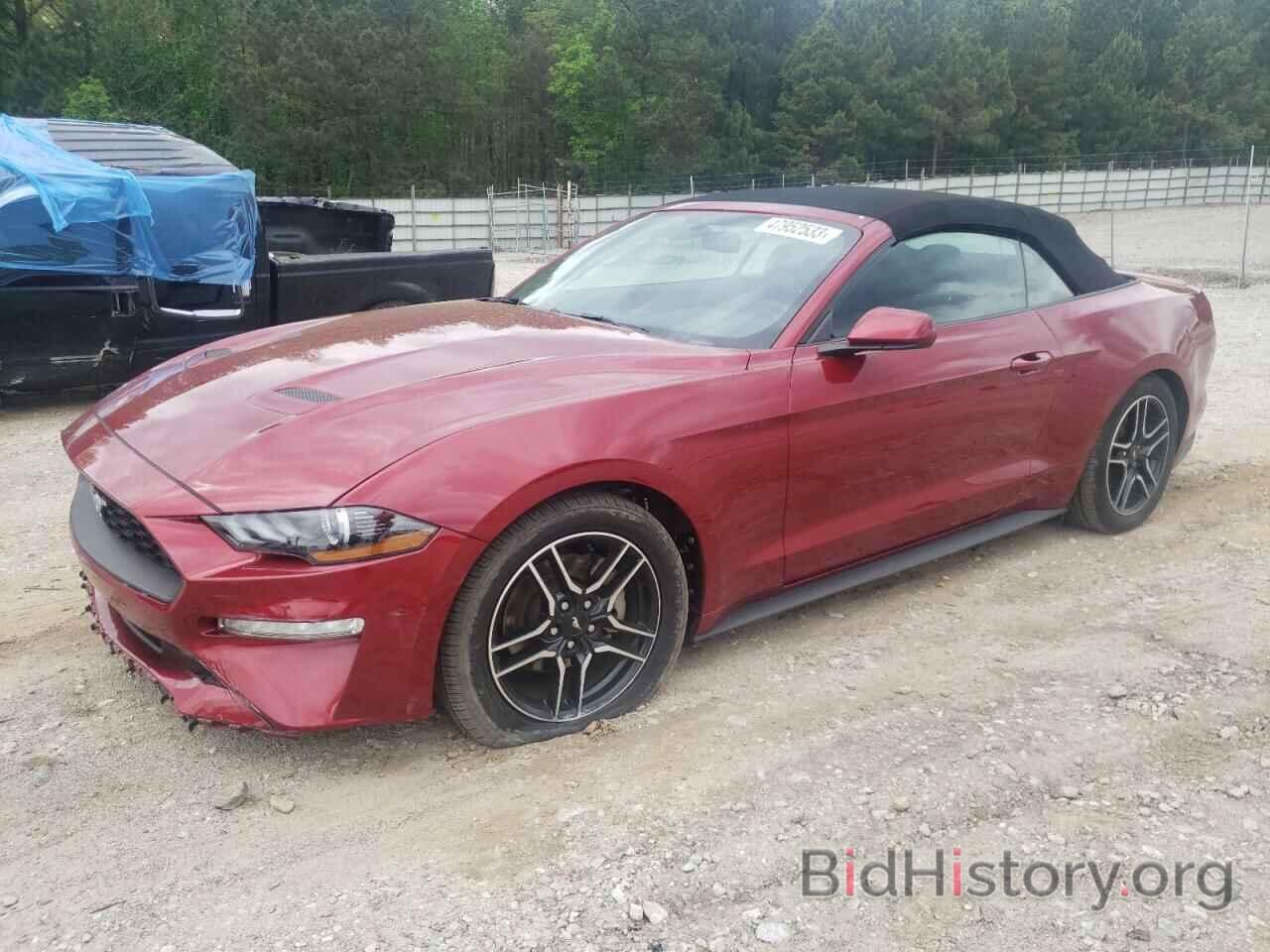 Photo 1FATP8UH7K5184484 - FORD MUSTANG 2019
