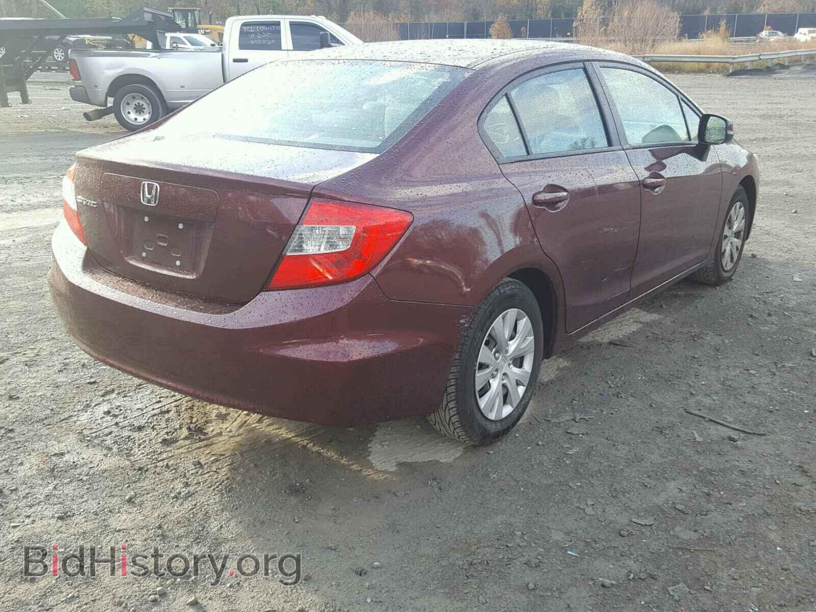 2012 HONDA CIVIC - VIN: 19XFB2F50CE365535 - Фото 4