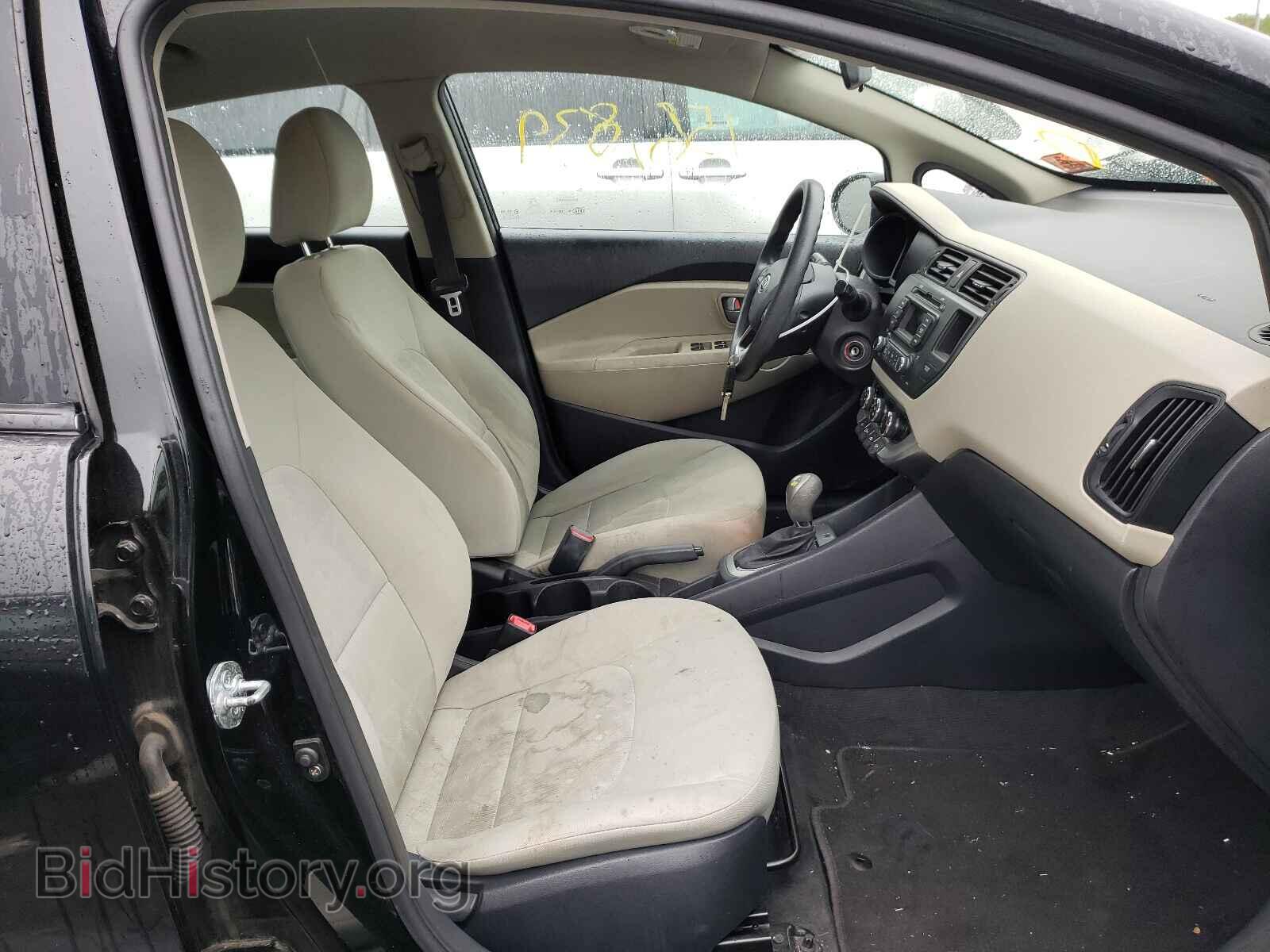 2013 KIA RIO - VIN: KNADM5A36D6107503 - Фото 5