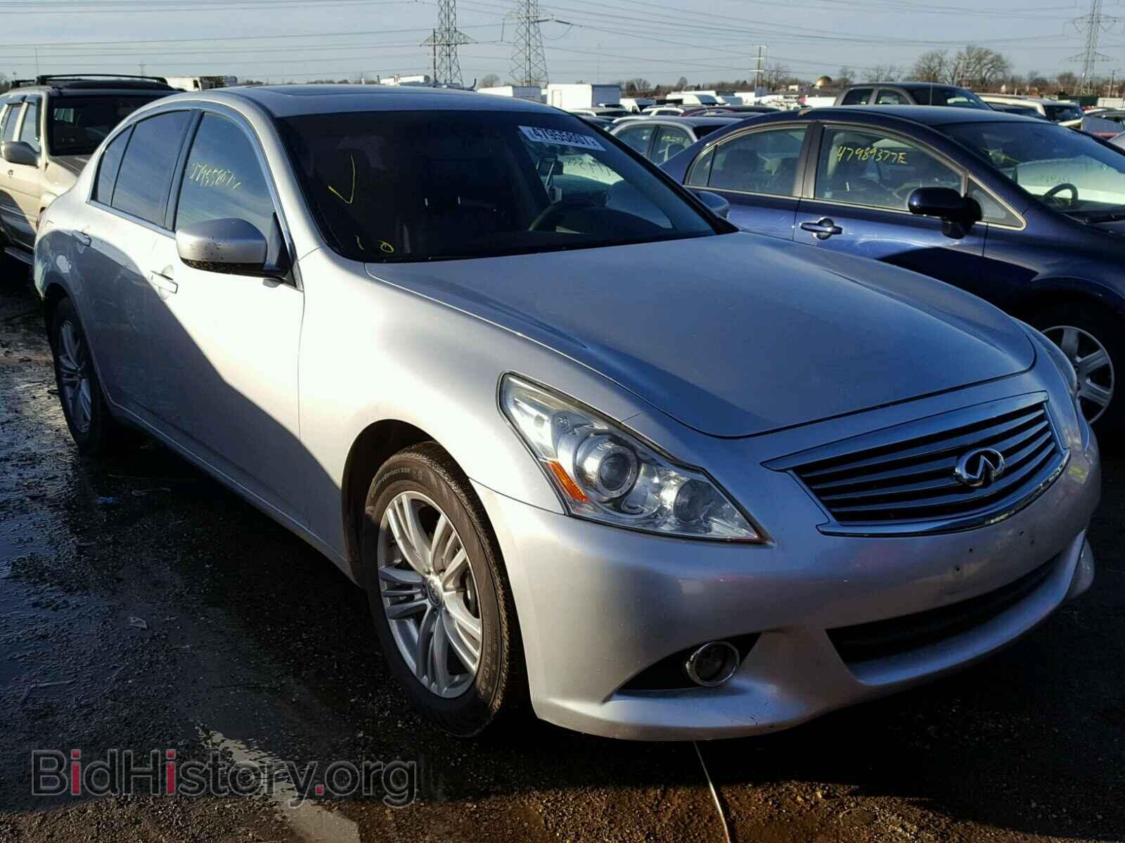 Photo JN1DV6ARXBM451096 - INFINITI G25 2011
