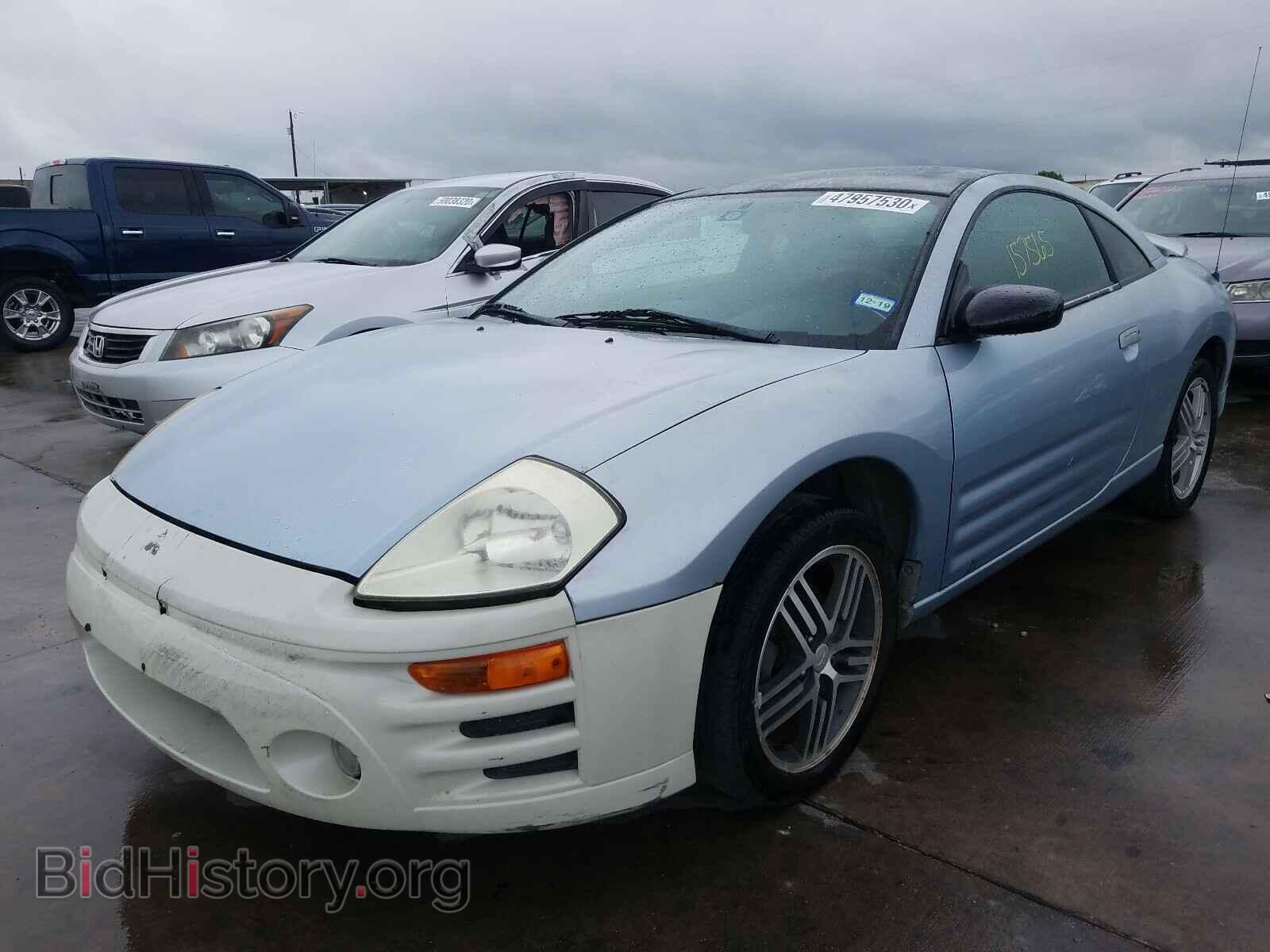 2003 MITSUBISHI ECLIPSE - VIN: 4A3AC34G43E172170 - Фото 2