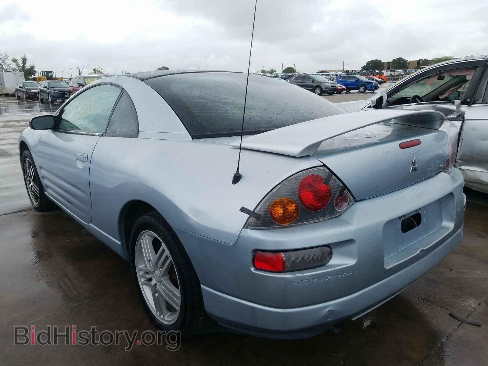 2003 MITSUBISHI ECLIPSE - VIN: 4A3AC34G43E172170 - Фото 3