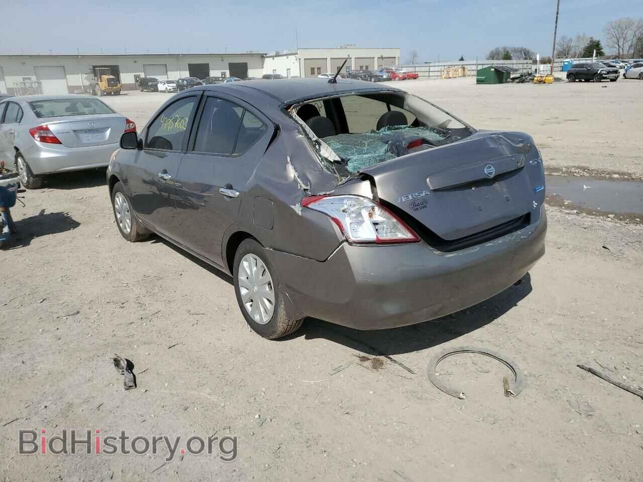 2012 NISSAN VERSA - VIN: 3N1CN7AP1CL847297 - Фото 2