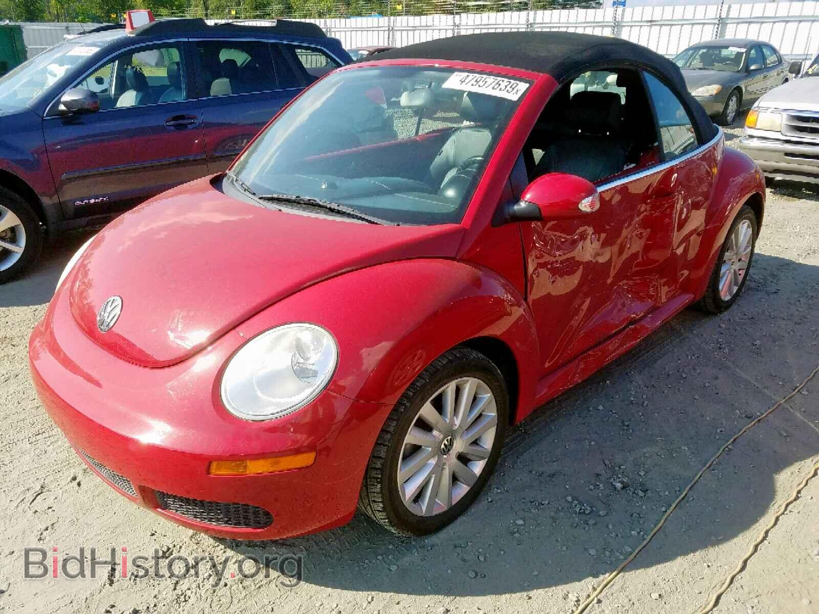 2008 VOLKSWAGEN BEETLE - VIN: 3VWRF31Y38M413211 - Фото 2
