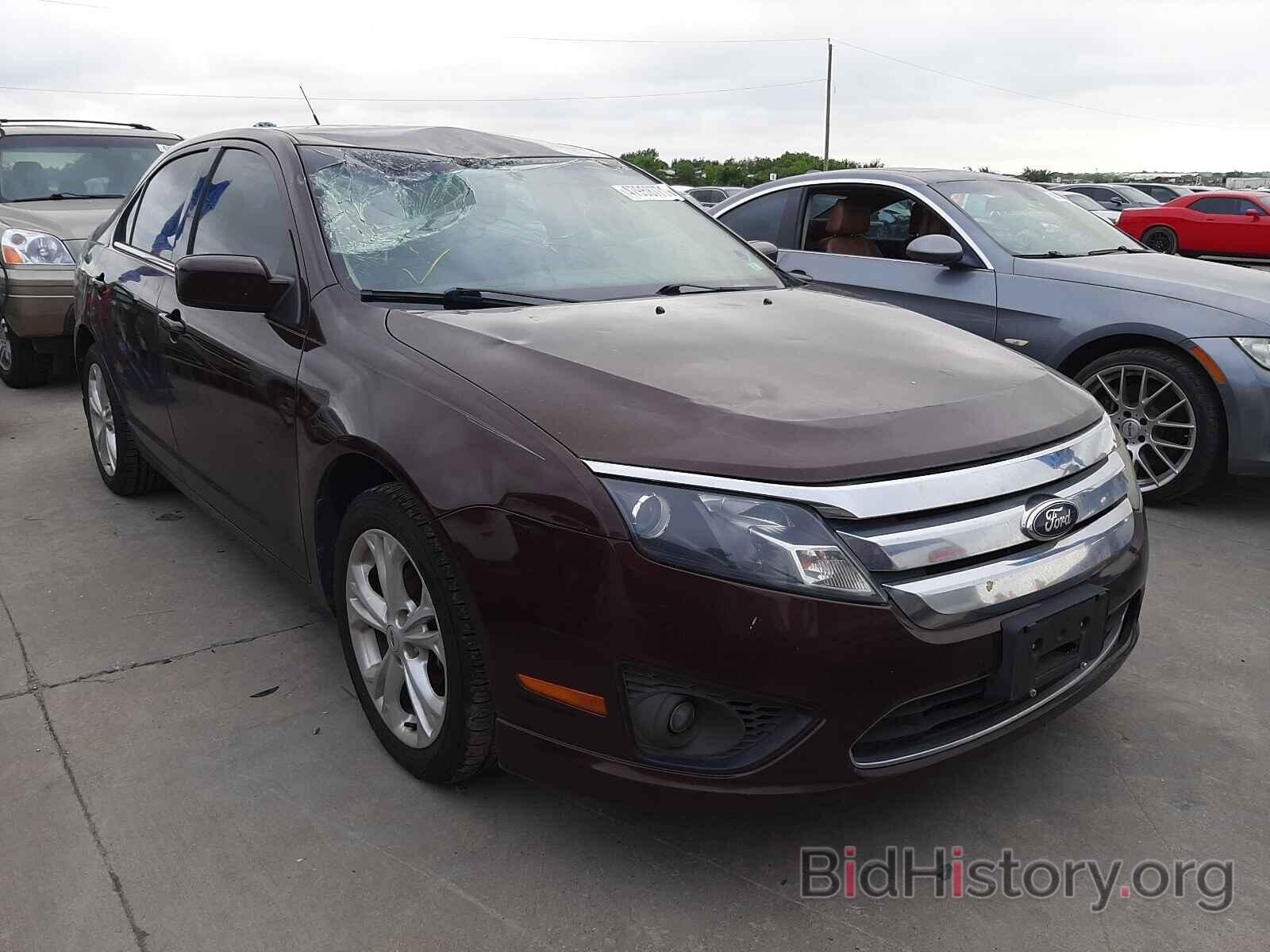 Photo 3FAHP0HA5CR282822 - FORD FUSION 2012