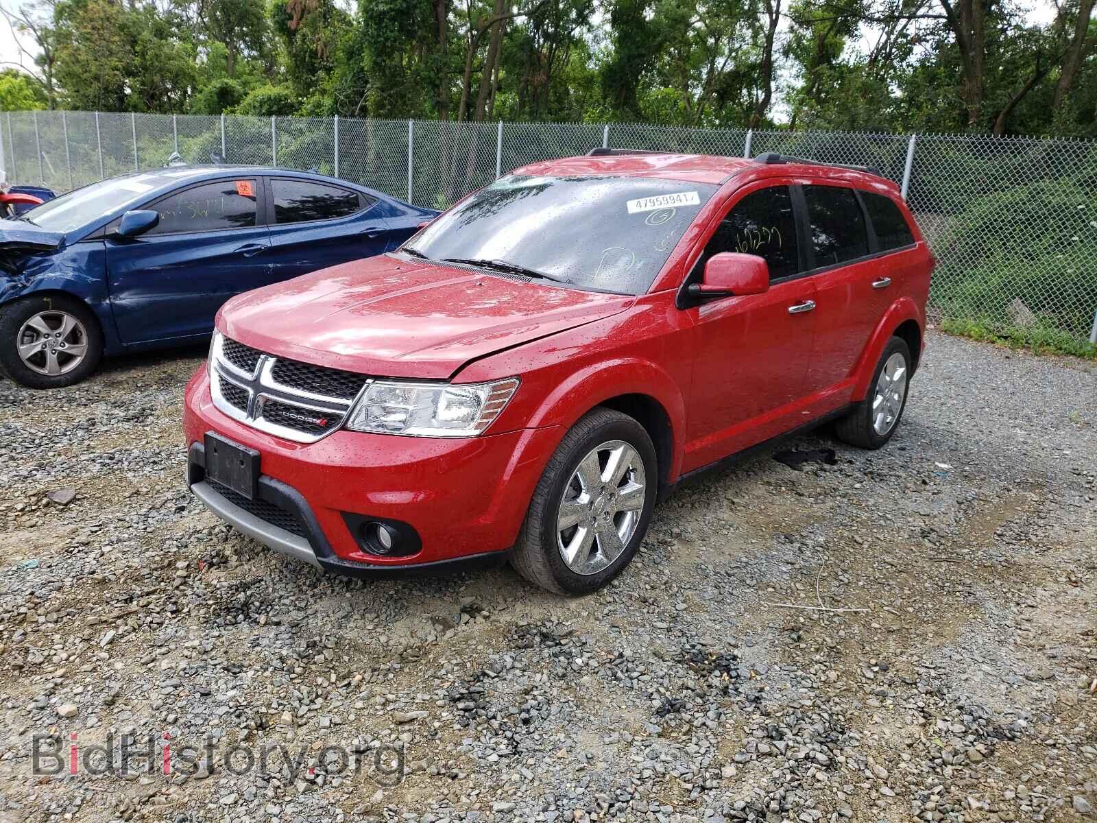 2016 DODGE JOURNEY - VIN: 3C4PDCBBXGT221556 - Фото 2