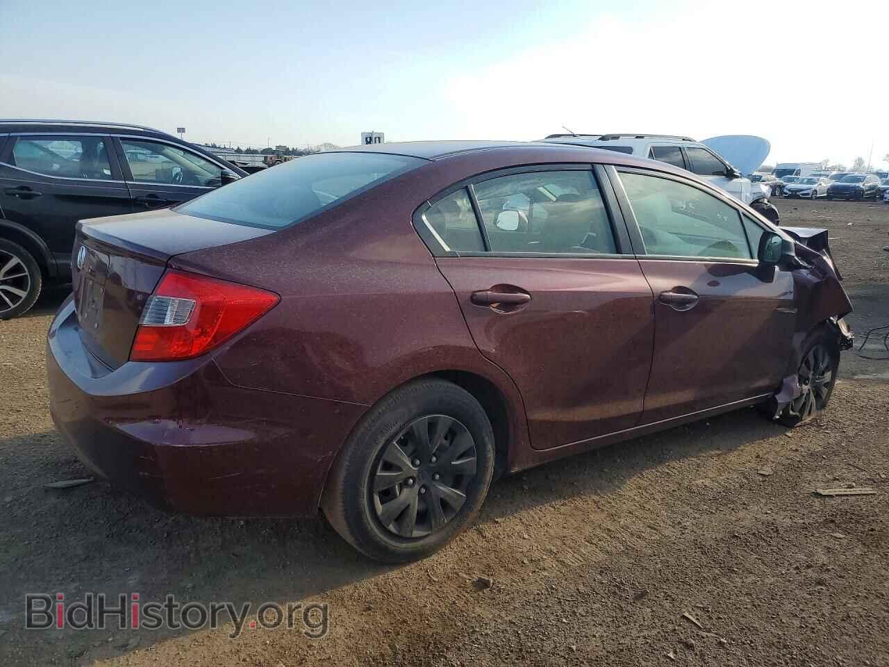 2012 HONDA CIVIC - VIN: JHMFB2F55CS003552 - Фото 3