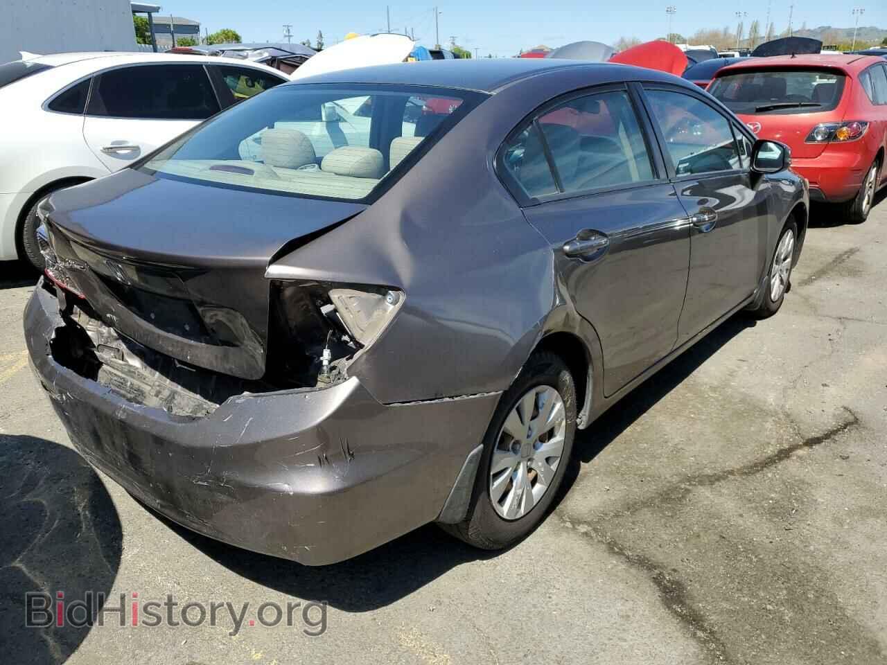2012 HONDA CIVIC - VIN: 2HGFB2F53CH599626 - Фото 3