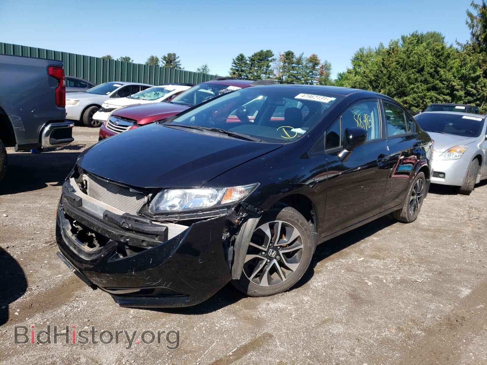 2015 HONDA CIVIC - VIN: 19XFB2F85FE214740 - Фото 2