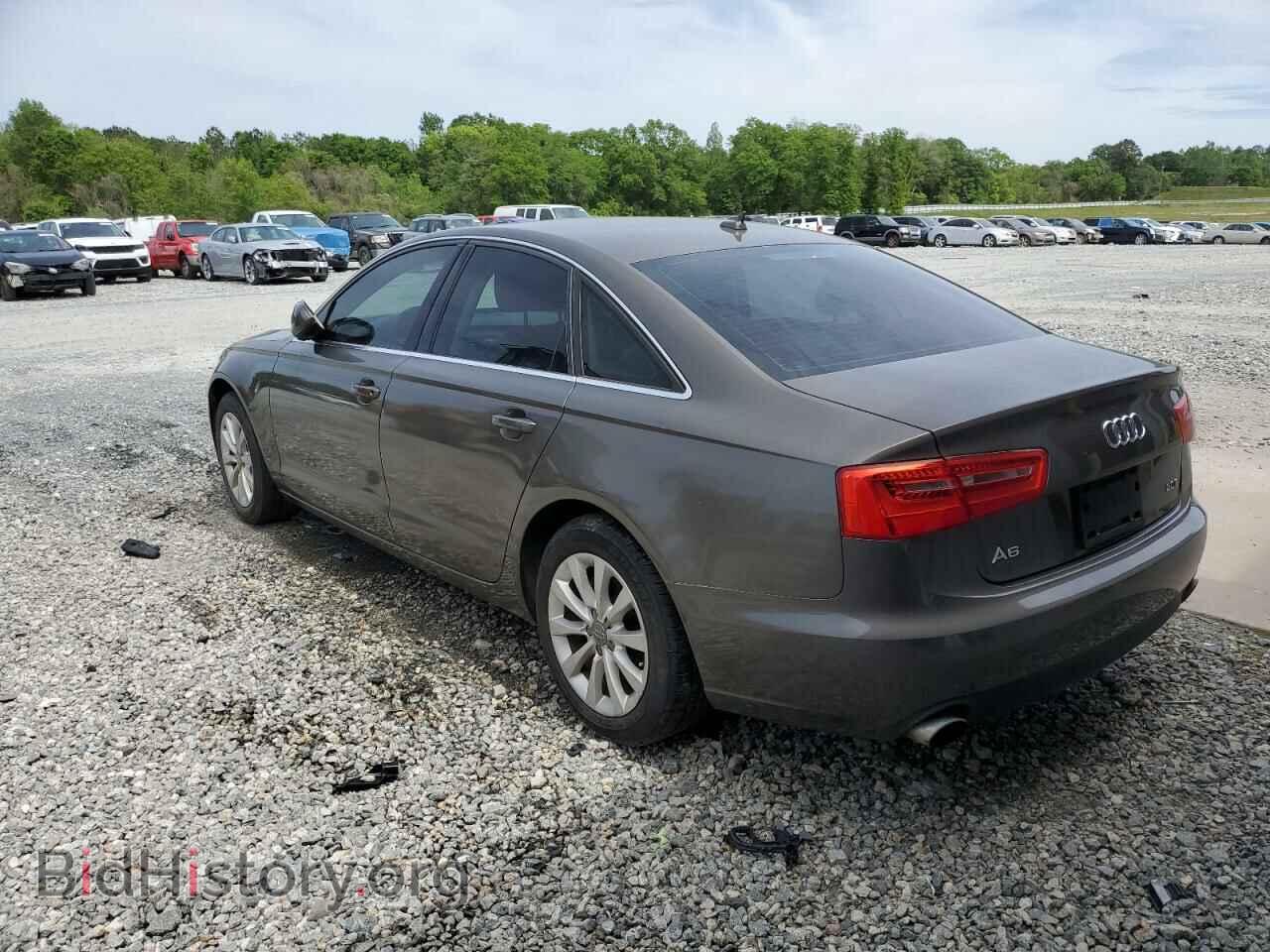 2012 AUDI A6 - VIN: WAUCFAFCXCN142217 - Фото 2