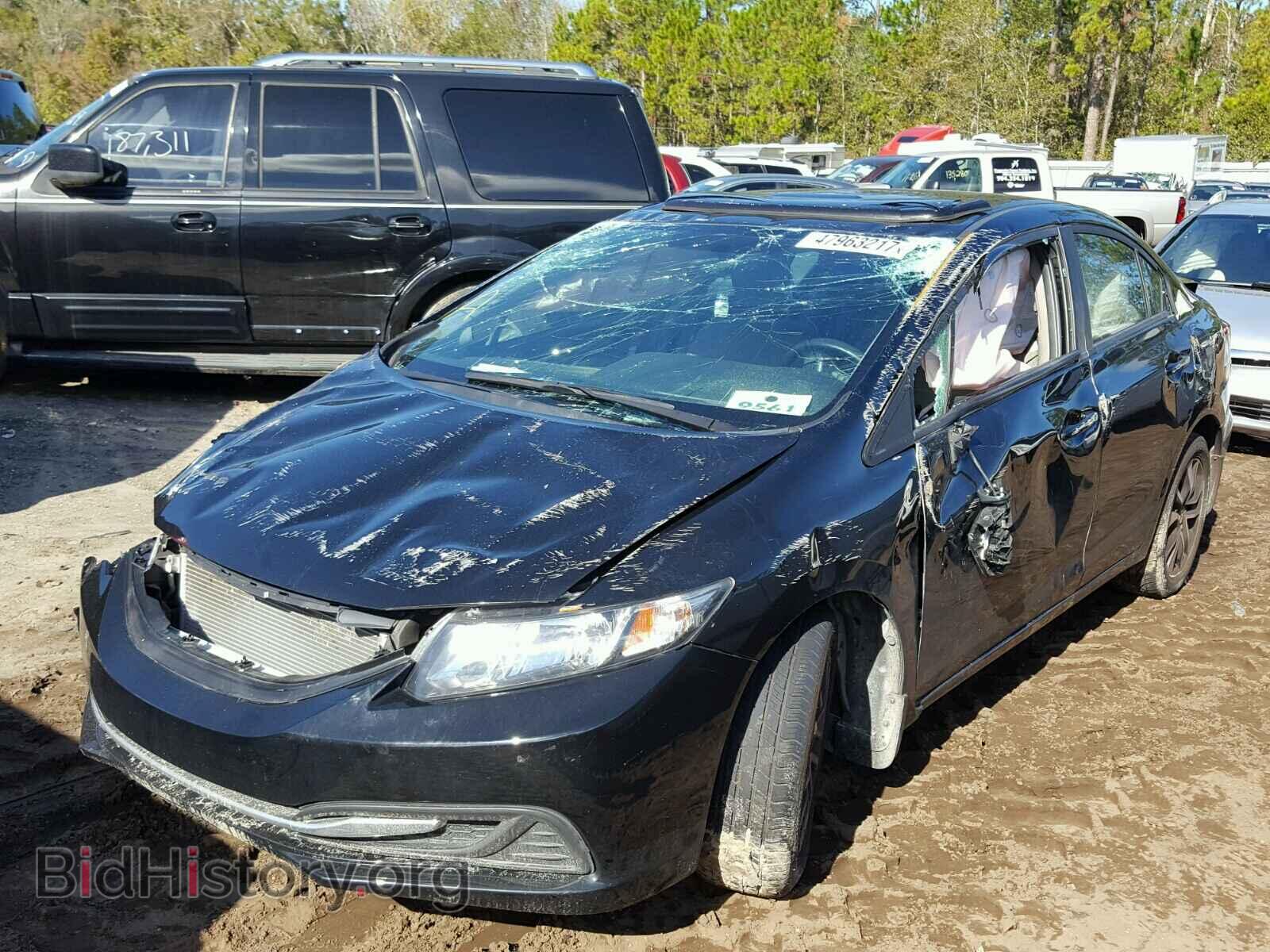 2013 HONDA CIVIC - VIN: 19XFB2F82DE082212 - Фото 2