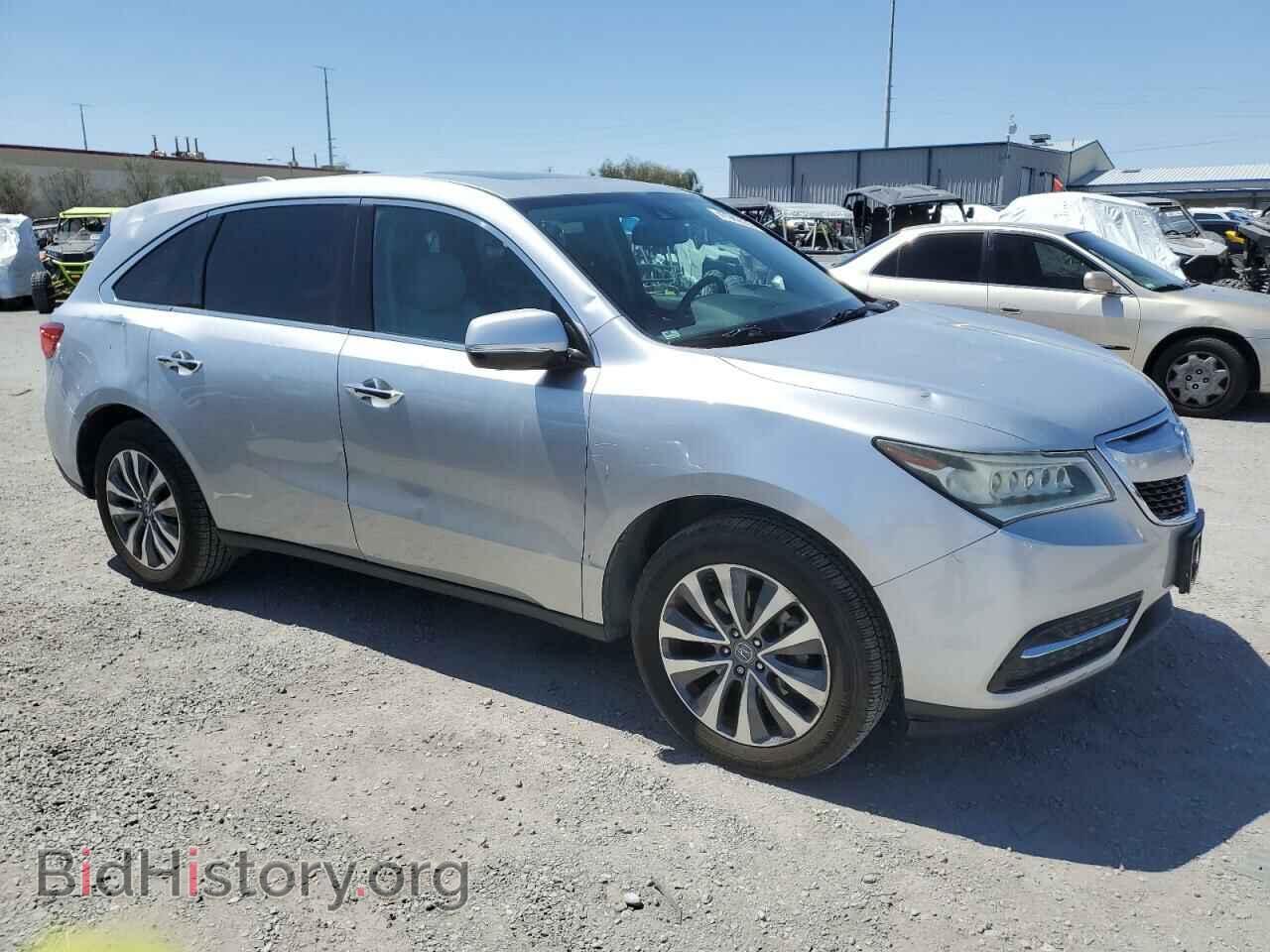 2014 ACURA MDX - VIN: 5FRYD4H49EB020101 - Фото 4