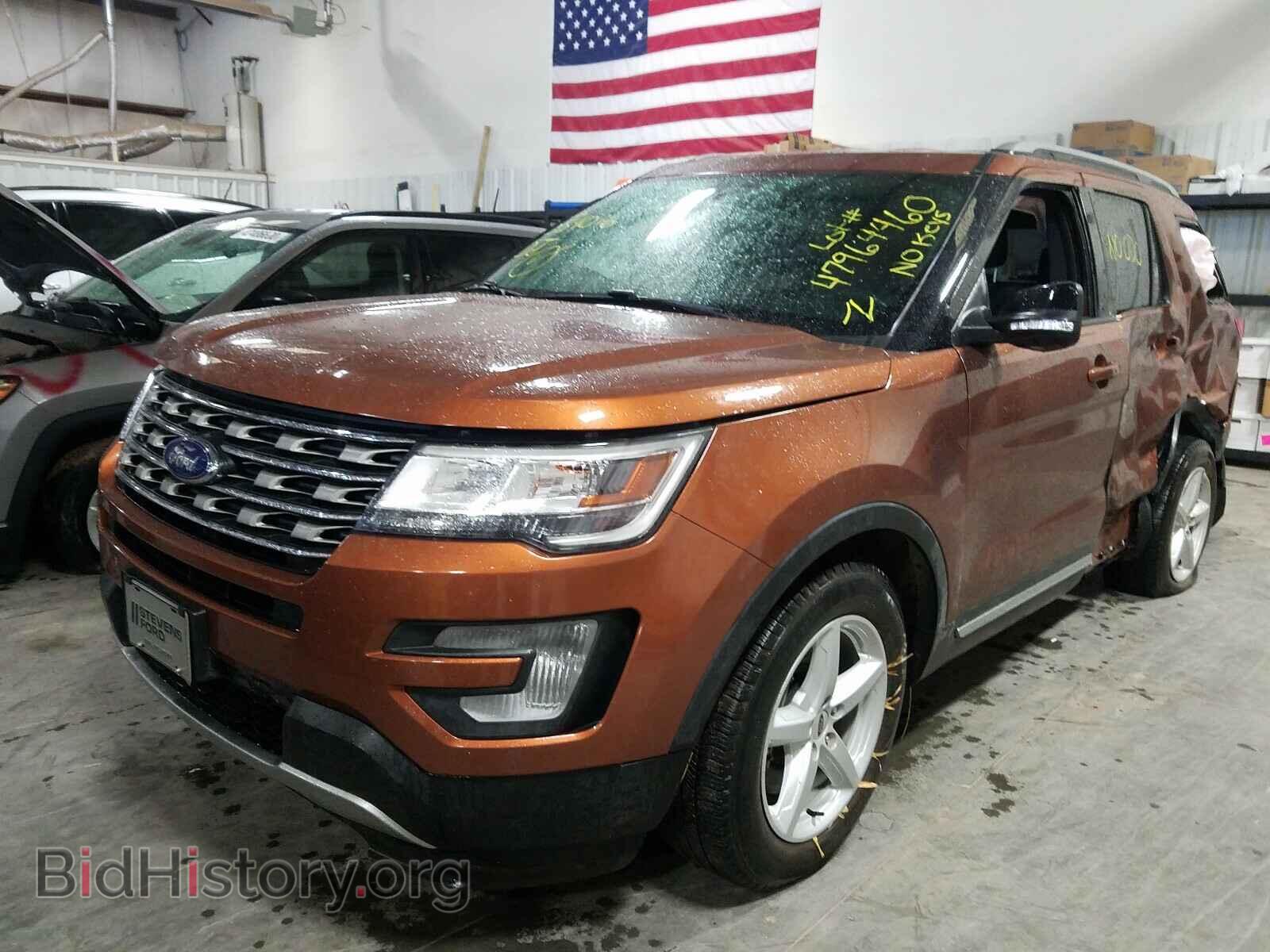 2017 FORD EXPLORER - VIN: 1FM5K7D88HGD54016 - Фото 2