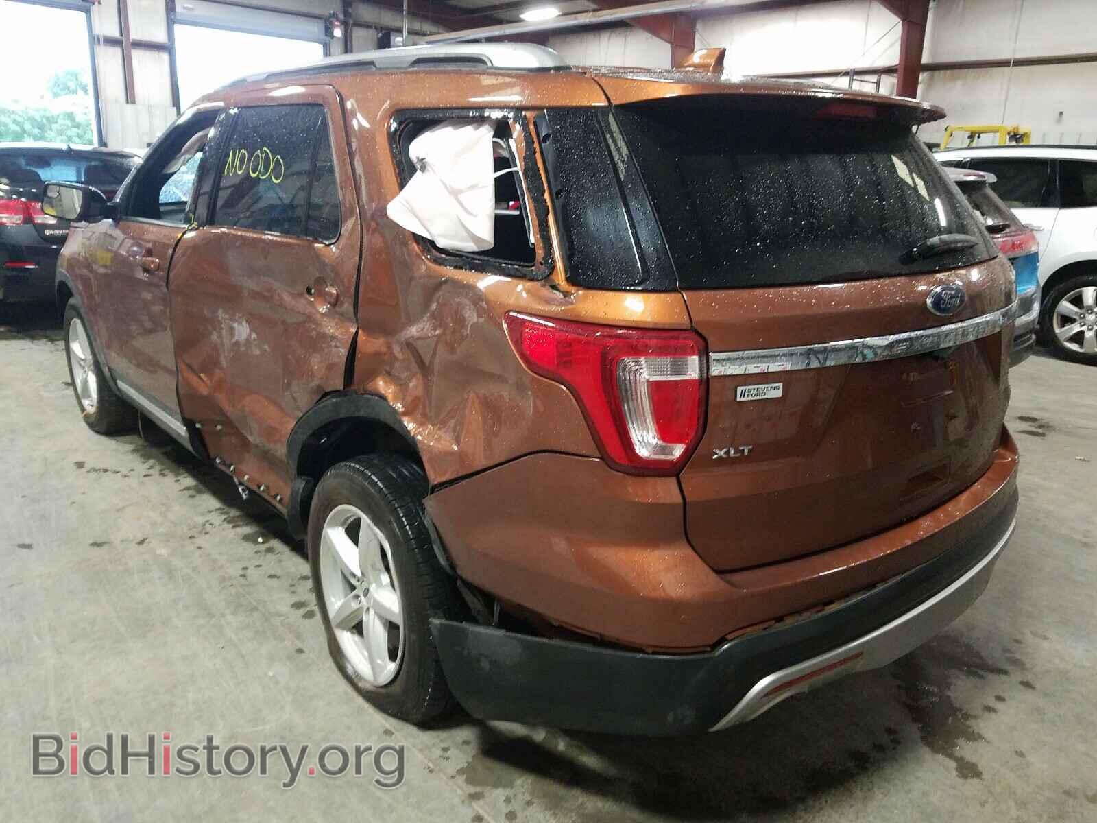 2017 FORD EXPLORER - VIN: 1FM5K7D88HGD54016 - Фото 3