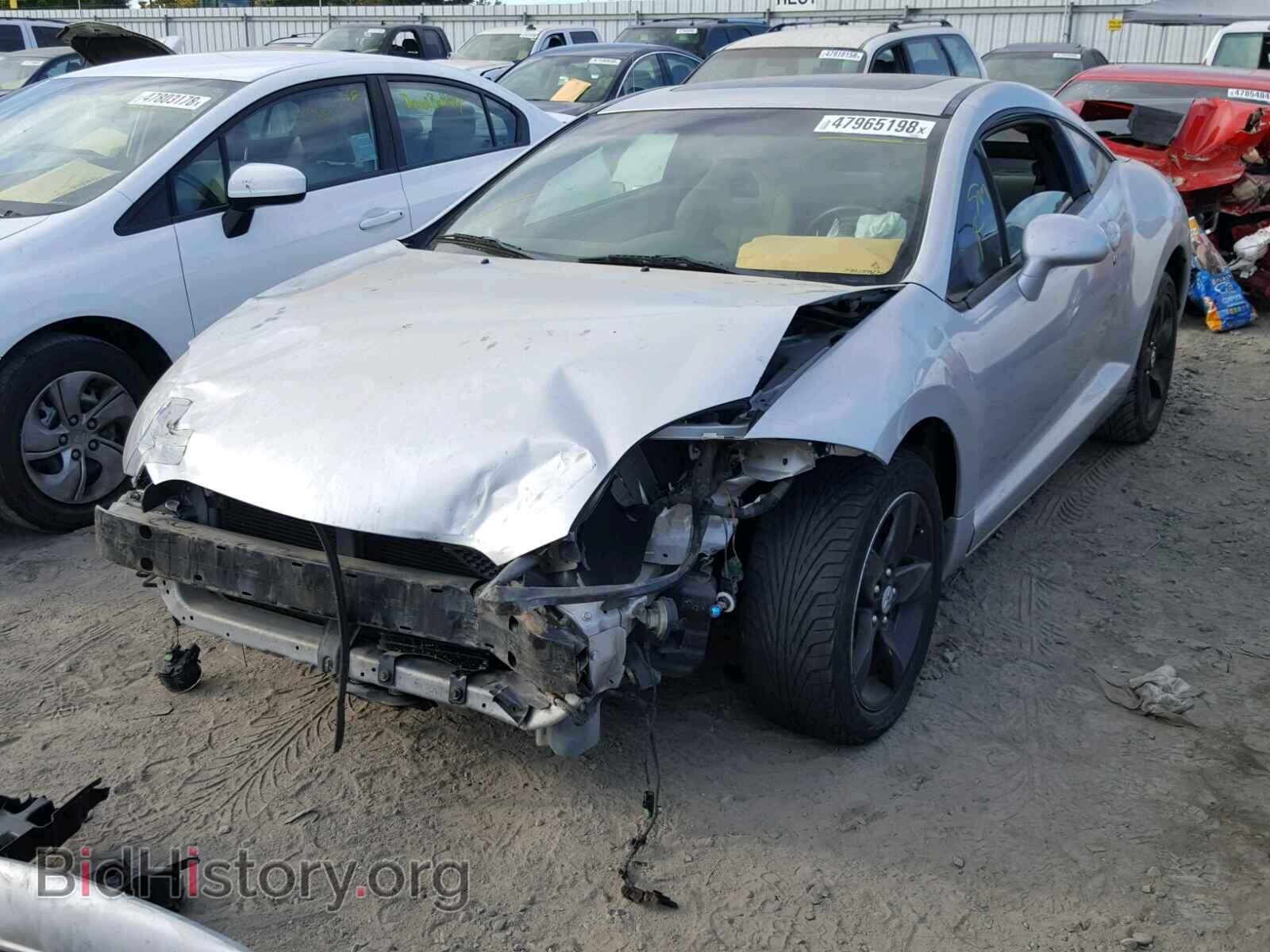 2007 MITSUBISHI ECLIPSE - VIN: 4A3AK34T67E021031 - Photo 2