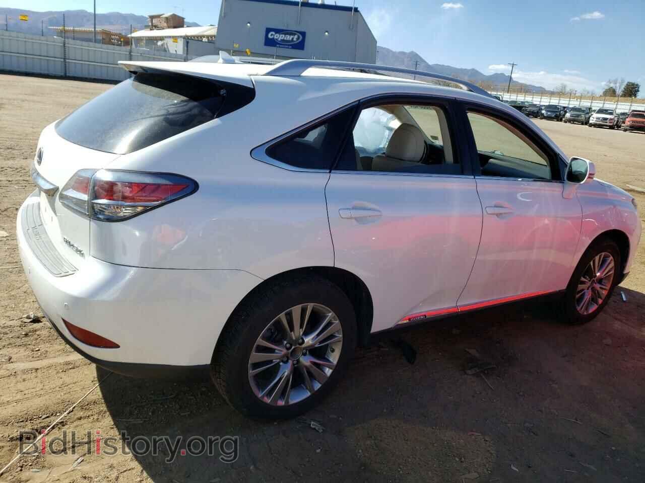 2013 LEXUS RX450 - VIN: JTJBC1BA3D2060938 - Фото 3