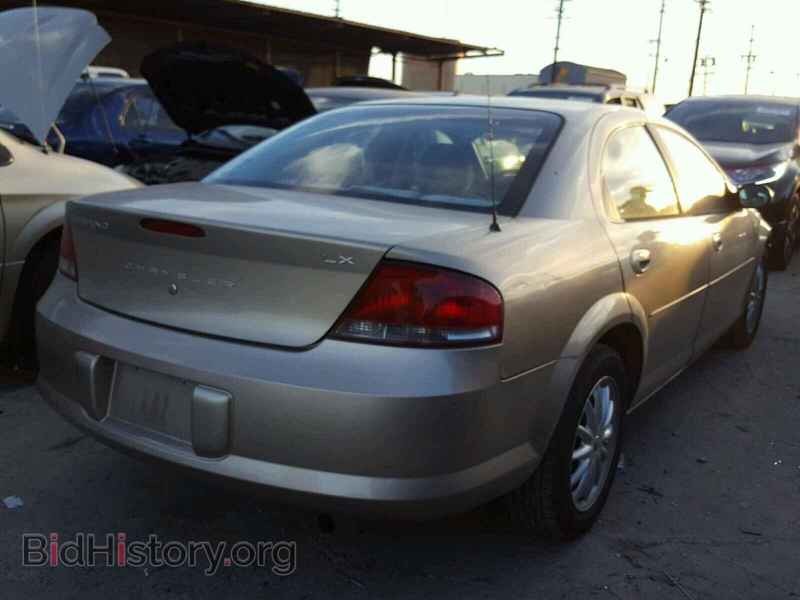 2003 CHRYSLER SEBRING - VIN: 1C3EL46X03N514953 - Фото 4