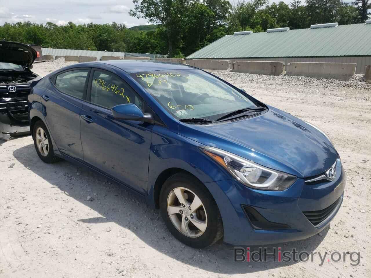 Photo KMHDH4AE5EU206874 - HYUNDAI ELANTRA 2014