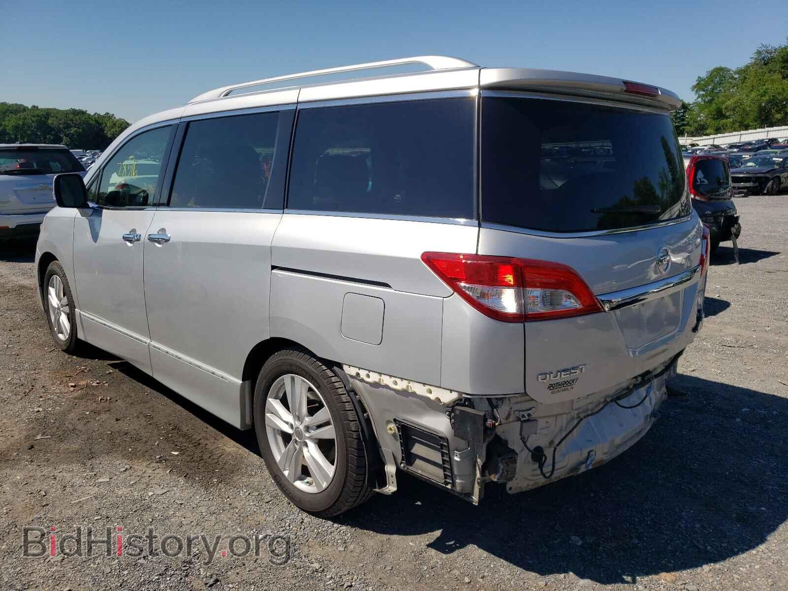 2012 NISSAN QUEST - VIN: JN8AE2KP9C9049097 - Фото 3