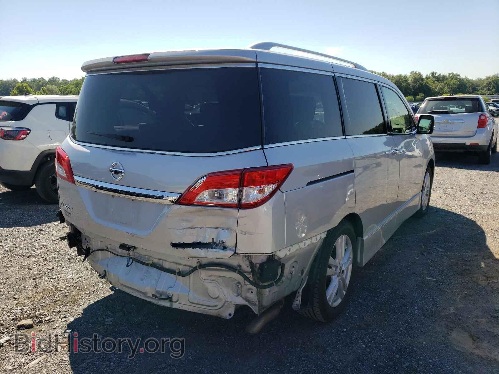 2012 NISSAN QUEST - VIN: JN8AE2KP9C9049097 - Фото 4