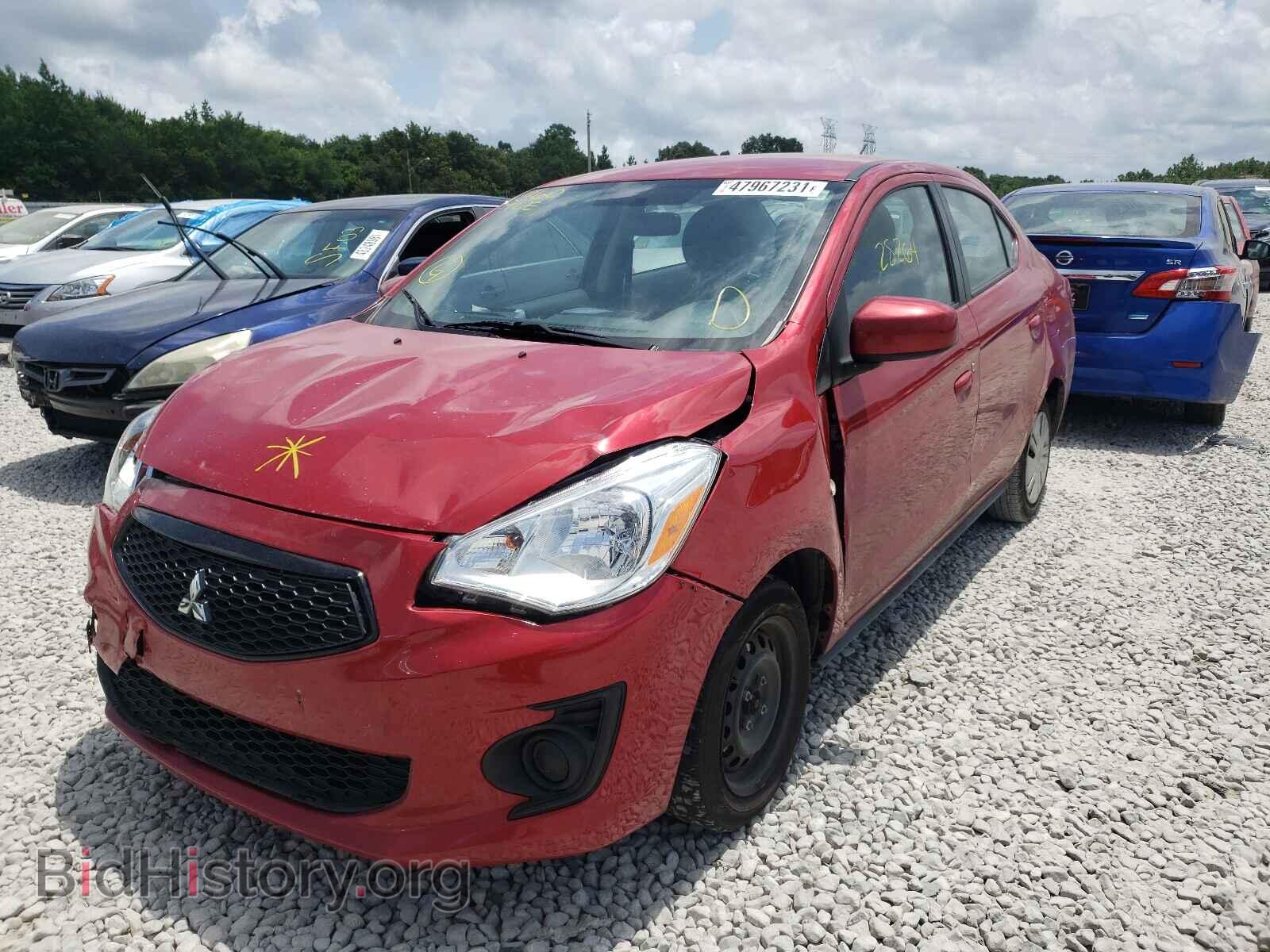 2020 MITSUBISHI MIRAGE - VIN: ML32F3FJ1LHF06358 - Фото 2