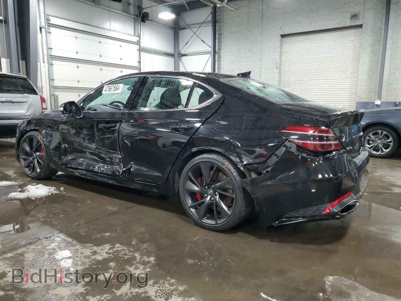2022 GENESIS G70 BASE - VIN: KMTG54TE9NU102509 - Фото 2
